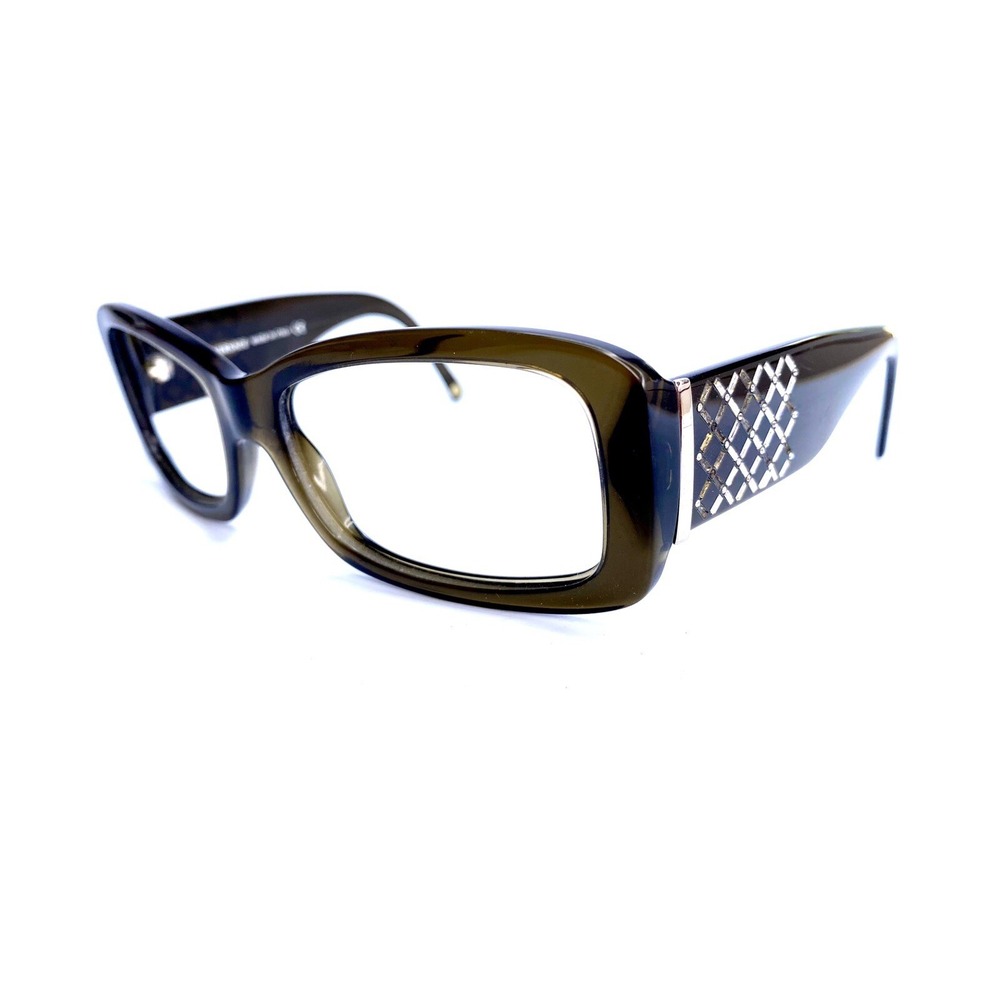 Versace Green Square Eyeglasses Thick Temple Italy MOD4146-B 20073 56 17 135